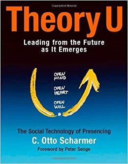 The book cover for Theory U.