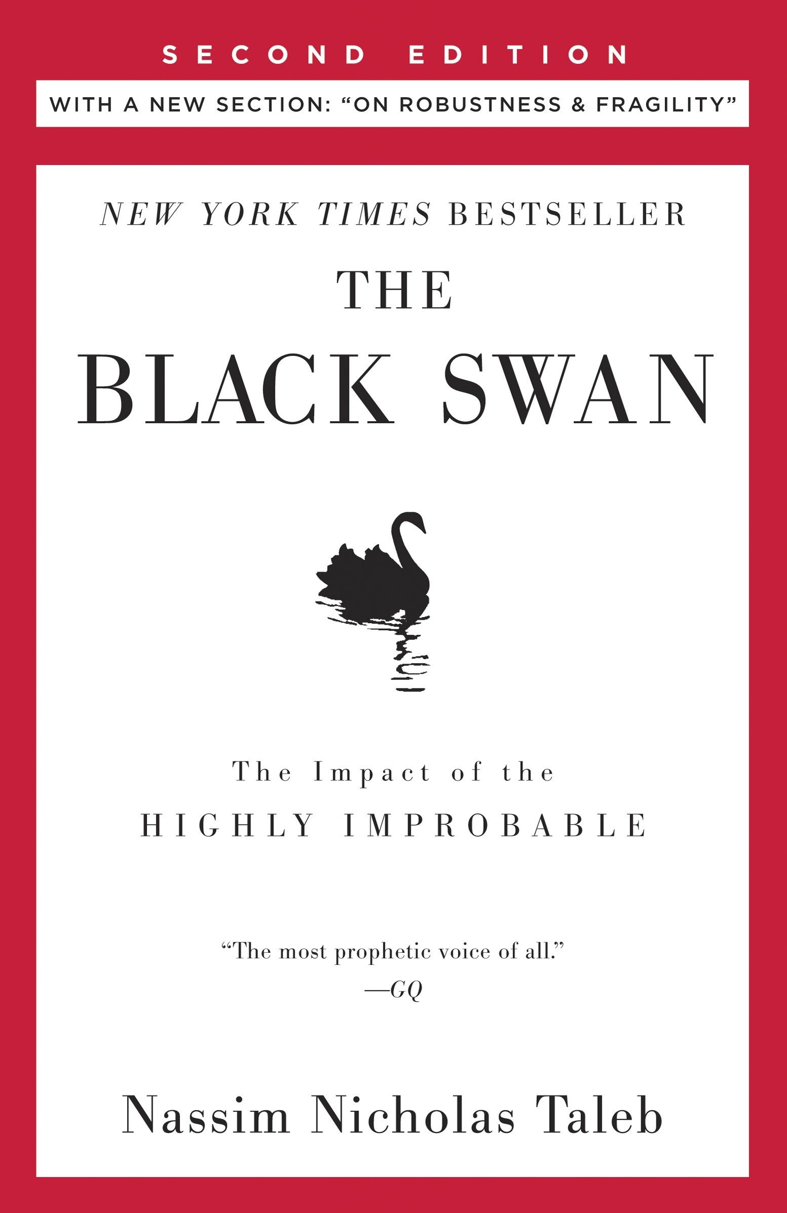 The book cover for The Black Swan.