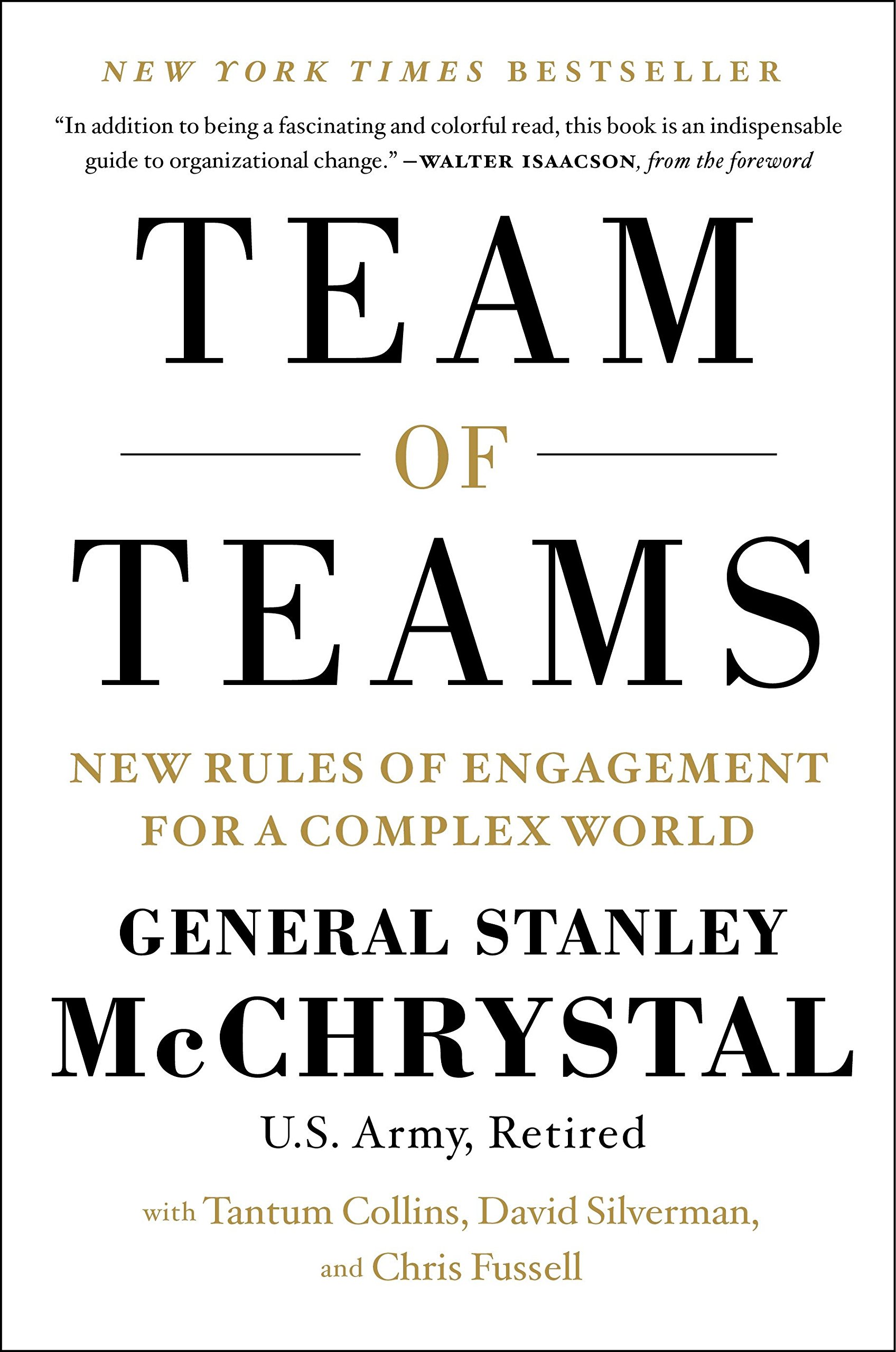 The book cover for Team of Teams.