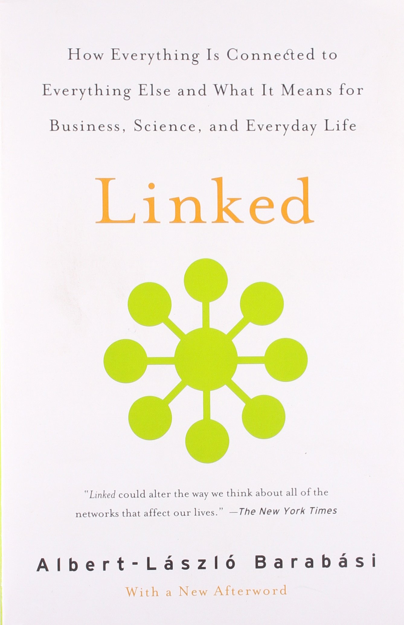 The book cover for Linked.